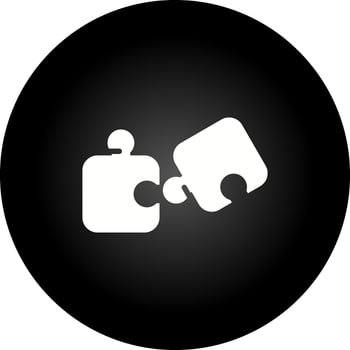Jigsaw puzzle Vector Icon
