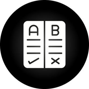 Pros And Cons Vector Icon