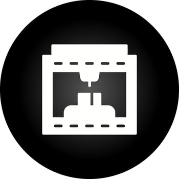 3d Printing Vector Icon