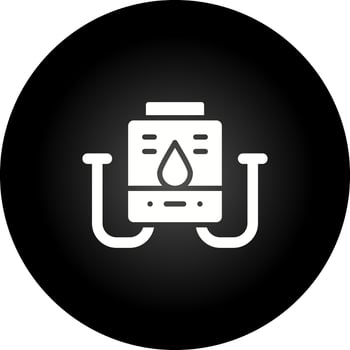 Water Boiler Vector Icon