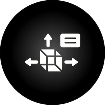 3D Design Vector Icon