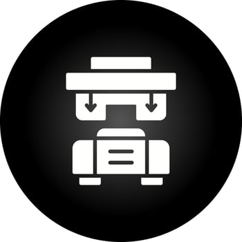 Press Machine Vector Icon