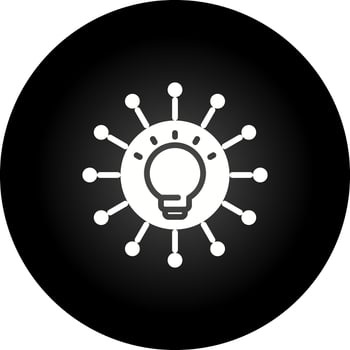 Mind Map Vector Icon