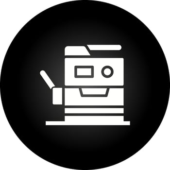 Copy Machine Vector Icon