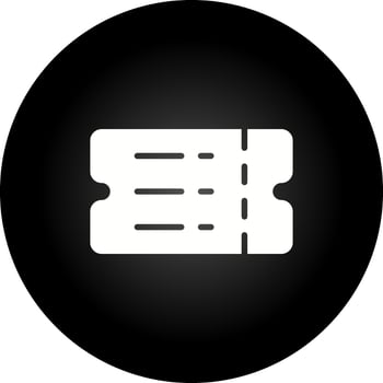 Ticket Vector Icon
