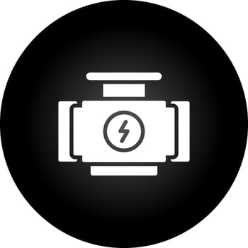 Car Engine Vector Icon