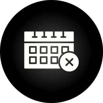 Canceled Vector Icon