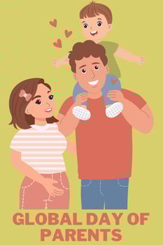 Global Day of Parents illustration vector