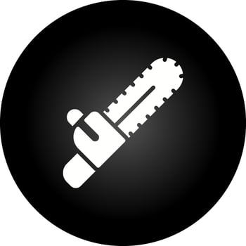 Chainsaw Vector Icon