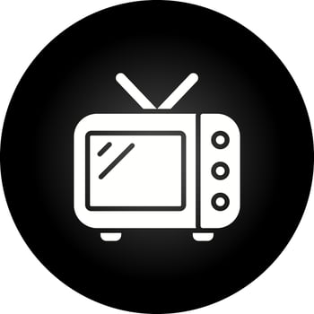 Television Vector Icon
