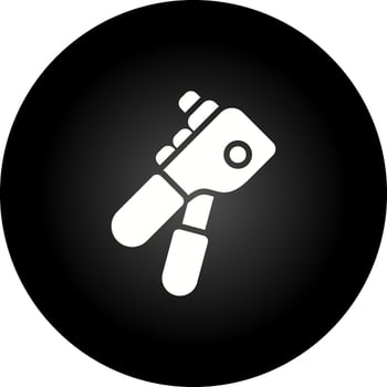 Rivet gun Vector Icon
