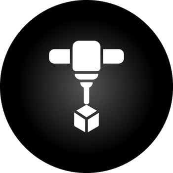 3d Printing Vector Icon