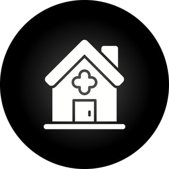 House Medical Vector Icon