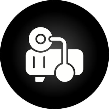 Air compressor Vector Icon