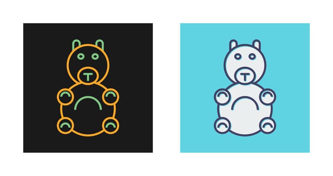 Stuffed Toy Vector Icon