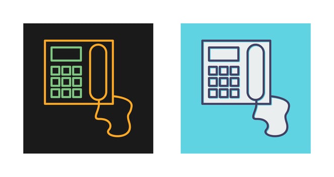 Telephone Vector Icon