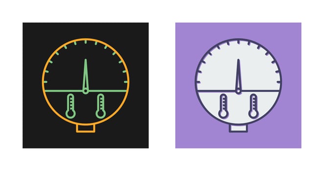 Temperature Indicator Vector Icon