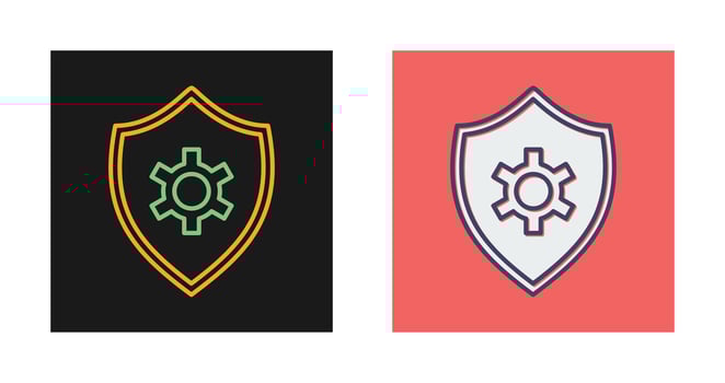 Shield Settings Vector Icon