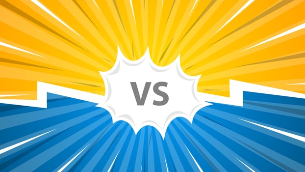 Fight background comic style design. Vector illustration