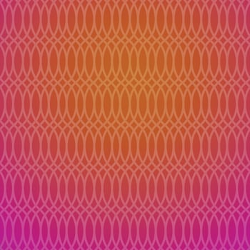 abstract curve line transparency white pattern design in combination orange and pink gradient background. vector