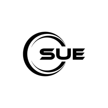 SUE Logo Design, Inspiration for a Unique Identity. Modern Elegance and Creative Design. Watermark Your Success with the Striking this Logo. vector