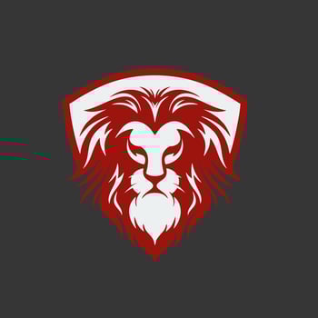best illustration of lion king for mascot, logo or sticker vector