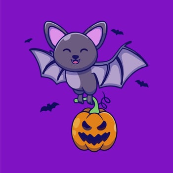 the best illustrations of cute and adorable pumpkins vector