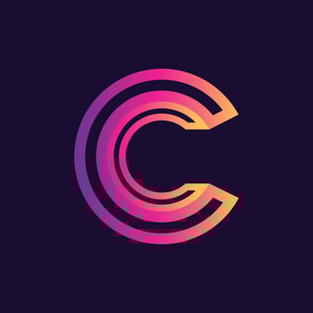 letter c logo design template Free Vector