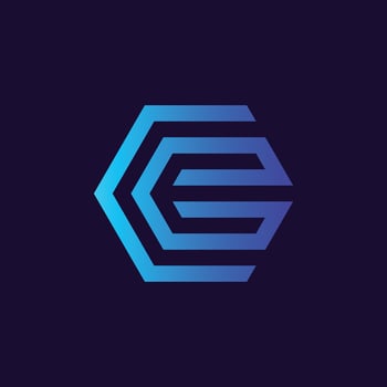 Modern creative letter C logo design. Minimal C, CC initial based vector icon