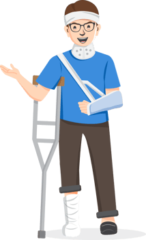 World disability day, handicapped persons illustration png