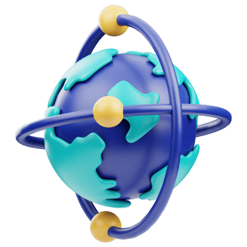 Global Expansion 3D Illustration png