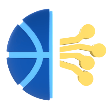 World network financial technology 3D Icon render png