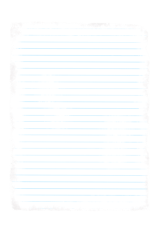 Torn paper note png