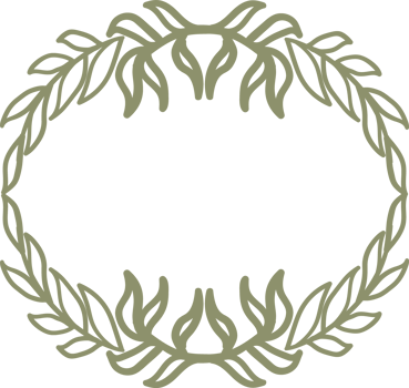 natural floral doodle ornament png