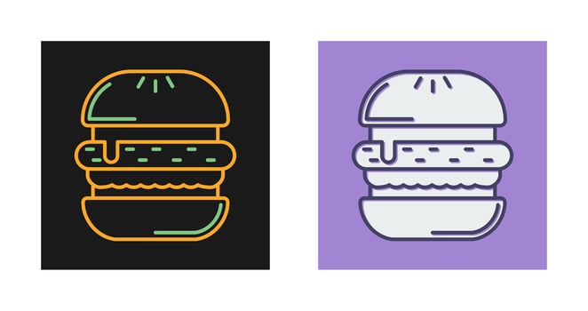 Burger Vector Icon