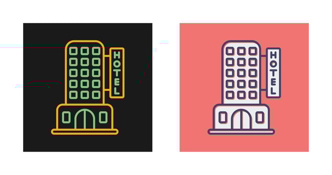 Hotel Vector Icon
