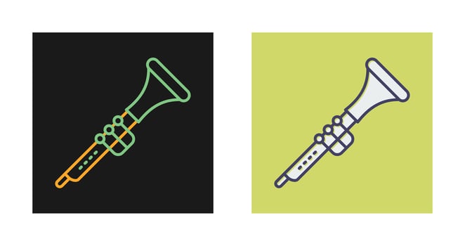 Clarinet Vector Icon
