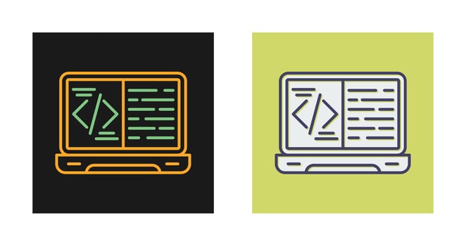 Coding Vector Icon