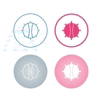 Temperature Knob Vector Icon