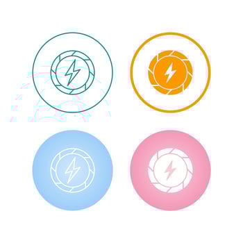 Electric Current Vector Icon