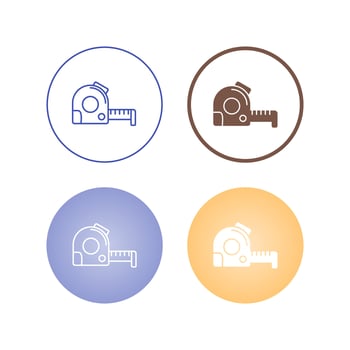 Measuring Tape Vector Icon