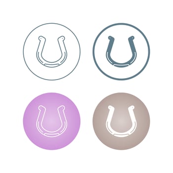 Horseshoe Vector Icon