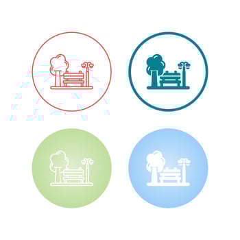 Park Vector Icon