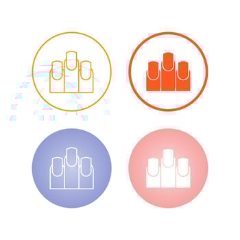 Nail Vector Icon