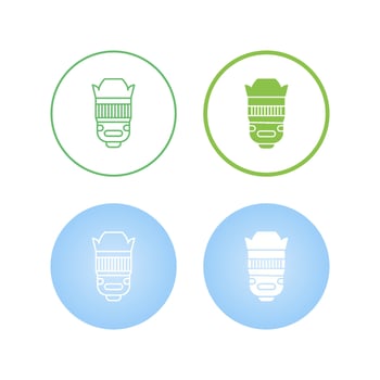 Camera Lens Vector Icon
