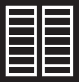 Window icon vector illustration