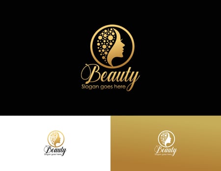 stylized woman faces. Modern single line art. Woman beauty fashion concept, minimalistic style. vector