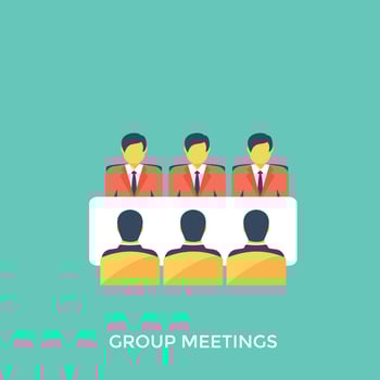 Seo and Marketing Flat Vector Icon
