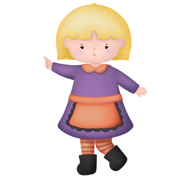 little witch on halloween png