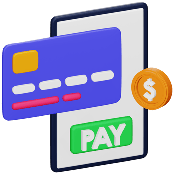 Online banking 3d rendering isometric icon. png